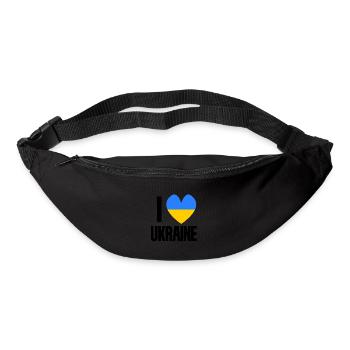 Ukraine - Sac banane - noir - Devant
