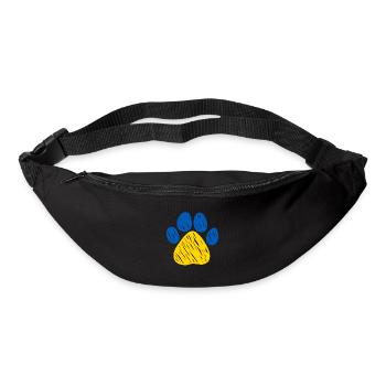 I Stand With Ukraine PAW - Bum bag - black - Front