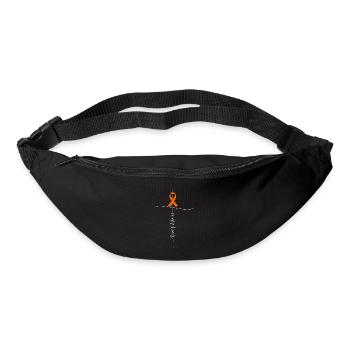 Leukemia Cancer Awareness Warrior Gift - Bum bag - black - Front