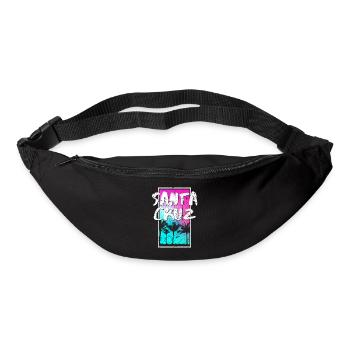 Santa Cruz California Vintage Retro Sunset - Gürteltasche - Schwarz - Vorne