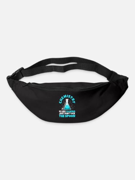 Chemistry is like cooking, Chemistry Teacher - Gürteltasche - Schwarz