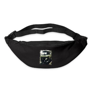 Barkas - NVA - RDA - Transporteur - Sac banane - noir - Devant
