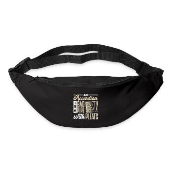 Accordion Accordionist An Accordion Is A Bagpipe - Bum bag - black - Front