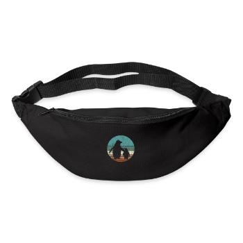 Pinguin - Gürteltasche - Schwarz - Vorne