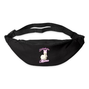 Seidenhühner japanisches Seidenhuhn Hühnerhalter - Gürteltasche - Schwarz - Vorne