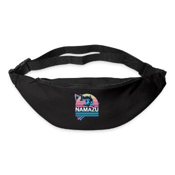 Namazu Japanische Mythologie Geschenk - Gürteltasche - Schwarz - Vorne