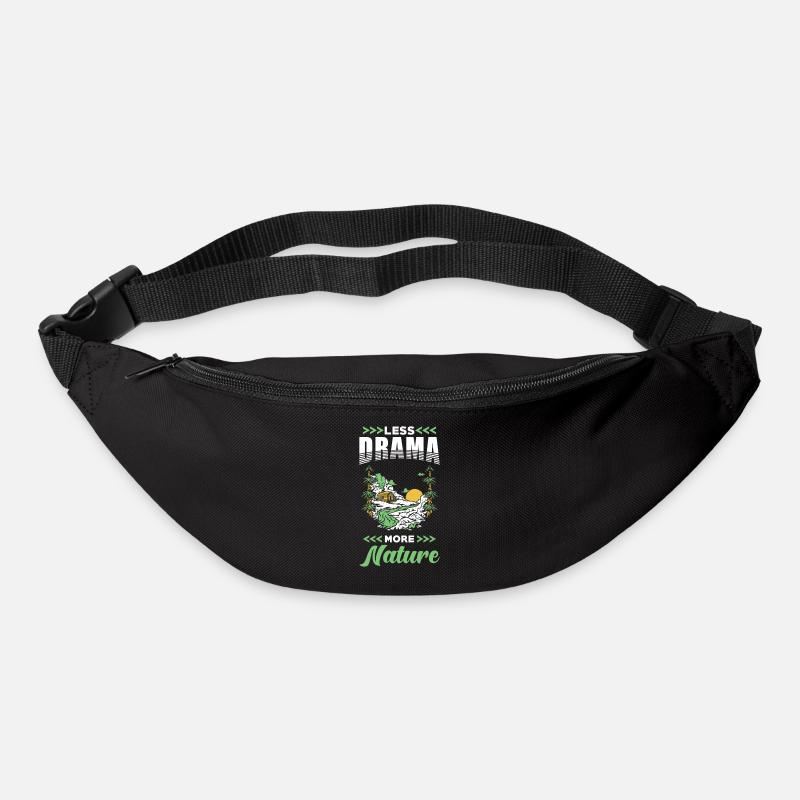 Natur - Gürteltasche - Schwarz