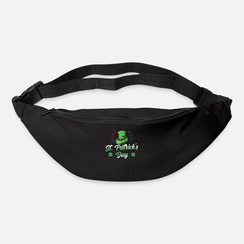 St Patrick's Day Irisch St. Patricks Day Irland - Gürteltasche - Schwarz