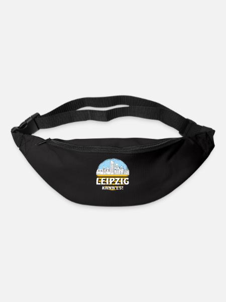 LEIPZIG KANN ES - Gürteltasche - Schwarz