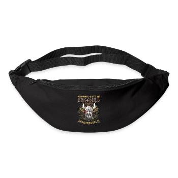 Der Nordische Gott Der Ungeduld Hammersbald - Gürteltasche - Schwarz - Vorne