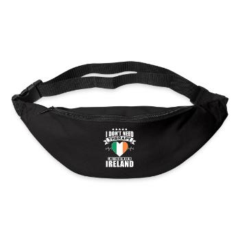 Ireland I do not need Therapy - Bum bag - black - Front