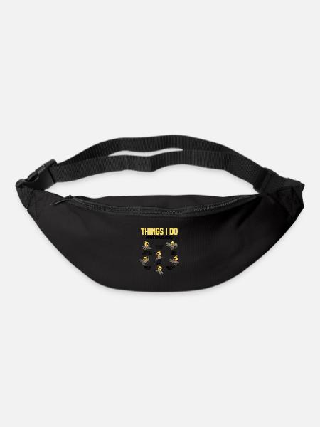 Cockatiel - Bum bag - black