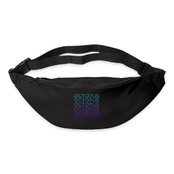 Octopus Octopus Retro - Bum bag - black - Front