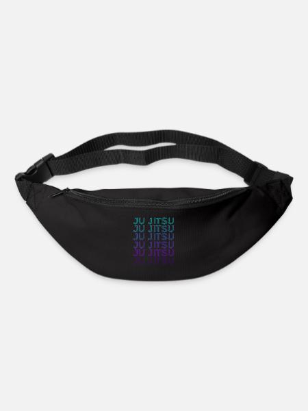 Ju Jitsu BJJ Rétro - Sac banane - noir
