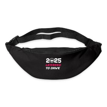 Driver's License Passed Gift - Bum bag - black - Front