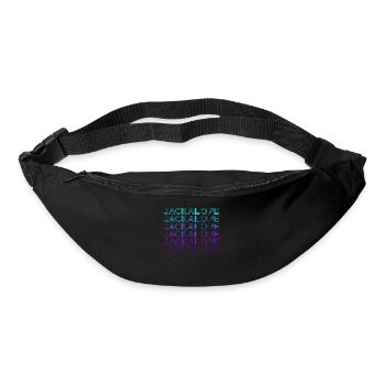 Schakalope Rabbit Cryptozoology Retro - Bum bag - black - Front