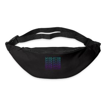 Sasquatch Bigfoot Retro - Bum bag - black - Front