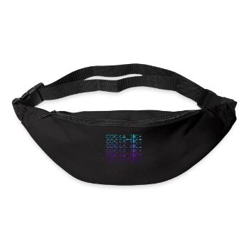Coral Reef Retro - Bum bag - black - Front