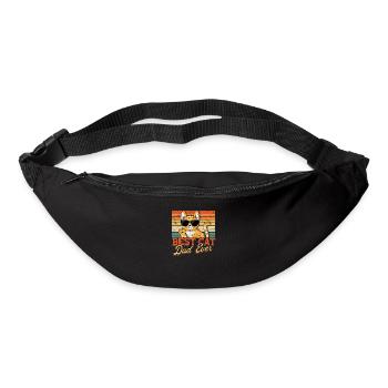 Best Cat Dad Ever Funny Cat Daddy - Tabbies Cat - Bum bag - black - Front