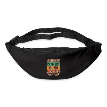 Rentnerin Oma Rente Lustige Sprüche für Damen - Bum bag - black - Front