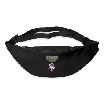 11. Geburtstag Astronaut 11 Jahre Weltraumgalaxie - Gürteltasche - Schwarz - Vorne