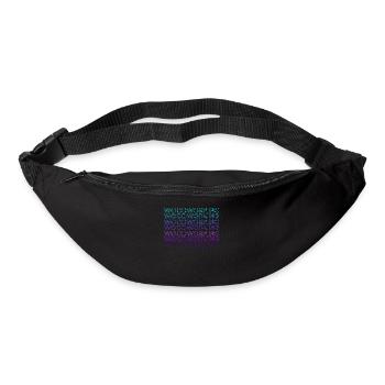 Holzbearbeitung Schreiner Zimmerei Retro - Gürteltasche - Schwarz - Vorne