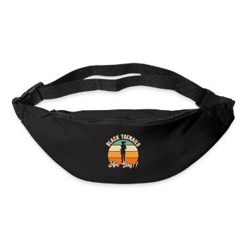 Jogger Runner Marathon Jogging Ski de fond - Sac banane - noir - Devant