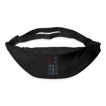 Submarine American Flag 4th of July Navy USA - Bum bag - black - Front
