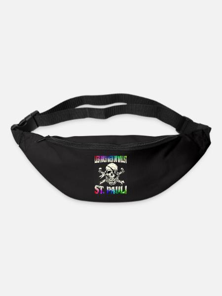 St. Pauli Hamburg Fanartikel St. Pauli - Bum bag - black