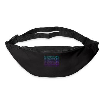 Snowboarding Snowboard Snowboarder Retro - Bum bag - black - Front