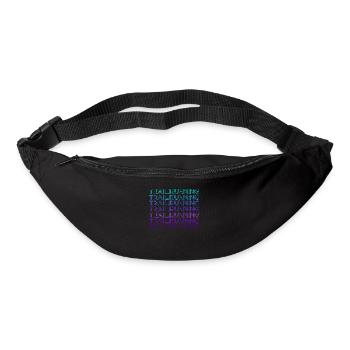 Trail Running Runner Running Trail Rétro - Sac banane - noir - Devant