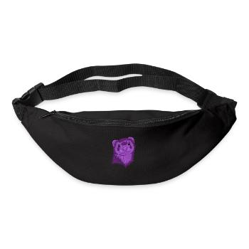 Frettchen - Gürteltasche - Schwarz - Vorne