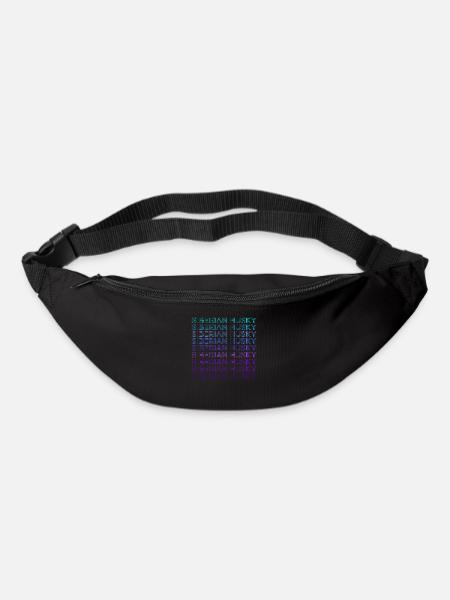 Siberian Husky Retro - Gürteltasche - Schwarz