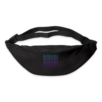 Belgischer Malinois Retro - Gürteltasche - Schwarz - Vorne