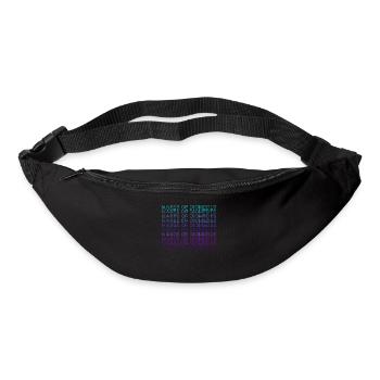 Juments de Diomède Mythologie grecque Rétro - Sac banane - noir - Devant