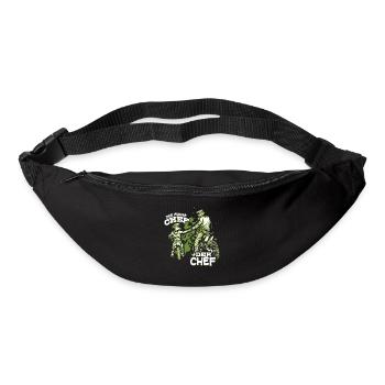 Motocross Vater Sohn Partnerlook Vatertag - Gürteltasche - Schwarz - Vorne