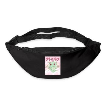Kawaii Cthulhu Necronomicon Cthulhu Monster - Gürteltasche - Schwarz - Vorne