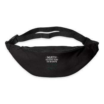 Cooler Mathelehrer Kunst Mathematik Gleichung Liebhaber - Gürteltasche - Schwarz - Vorne