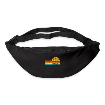 Retro since Januar 2003 - Geburtstag im Januar - Gürteltasche - Schwarz - Vorne