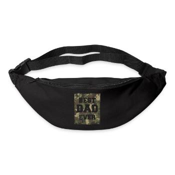 Meilleur papa de tous les temps - Sac banane - noir - Devant