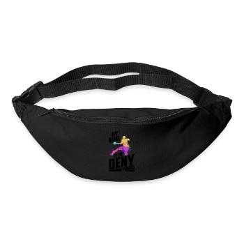 Mein Ziel Ist Es, Ihrem Handballer Den Sport Zu - Gürteltasche - Schwarz - Vorne