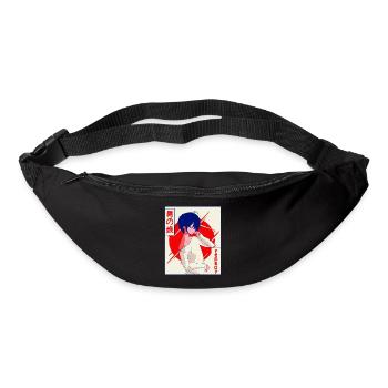 Femboy Anime Young Vaporwave Aesthetic Gift - Bum bag - black - Front