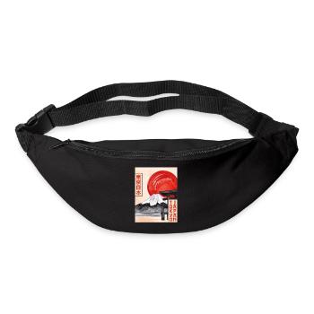 Mt Fuji Fujiyama Torri Gate Tokyo Japon Cadeau - Sac banane - noir - Devant