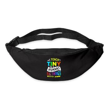 Lehrer Geschenk Erzieher Pädagoge Schule Lehramt - Gürteltasche - Schwarz - Vorne