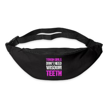 Wisdom Teeth Wisdom Tooth Patient Dentist - Bum bag - black - Front