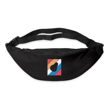 Avocado Vegan Lover Retro Veggie Diet Gift idea - Gürteltasche - Schwarz - Vorne