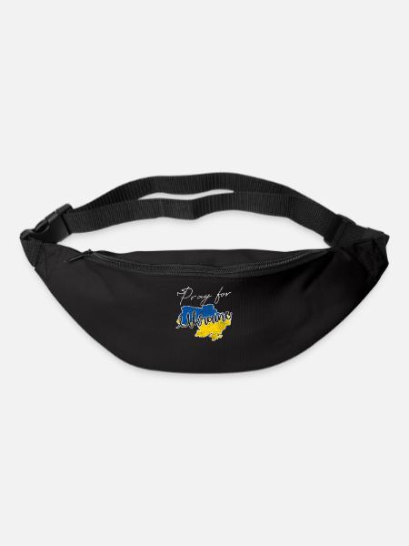 Ukraine Krieg - Gürteltasche - Schwarz