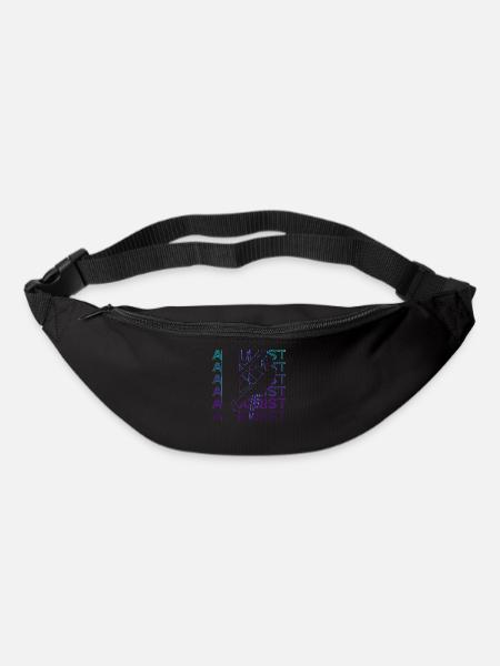 Baumpfleger Baumzucht Retro Geschenk - Gürteltasche - Schwarz