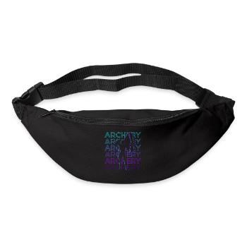 Archery Archer Retro Gift - Bum bag - black - Front