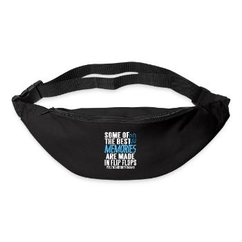 Les meilleurs souvenirs sont faits dans le thé Flip Flops - Sac banane - noir - Devant